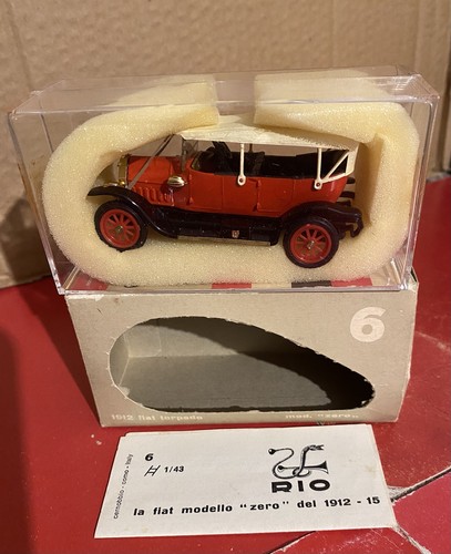 Die cast fiat modello - cast,