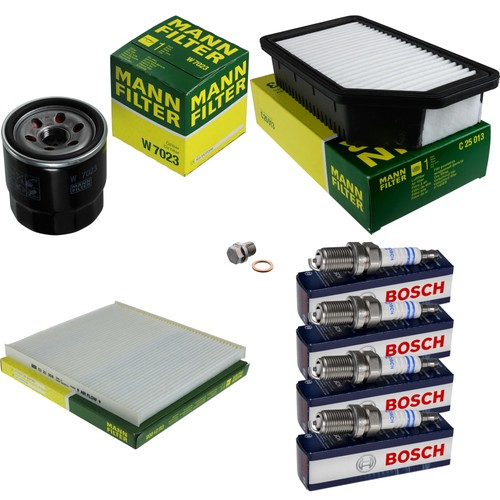 Mann pacchetto ispezione set