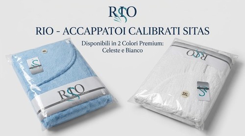 Accappatoio calibrato rio - accappatoio,