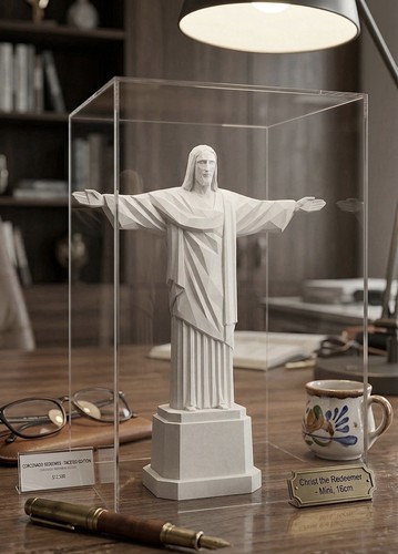 Statua cristo redentore low - cristo,